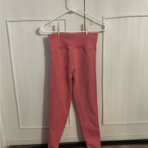 Pink Workout Leggings - Scrunch Butt Gym Pants